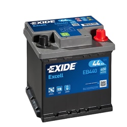 12V 44Ah Exide Excell Standard R+